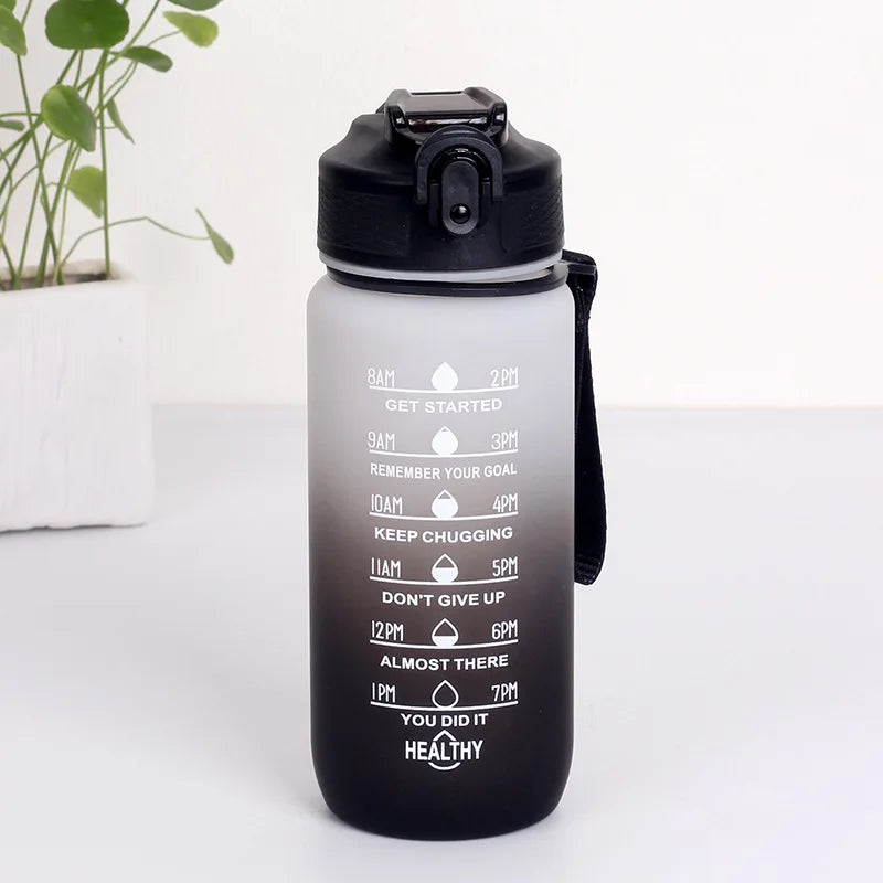 Water Bottle with Time Marker