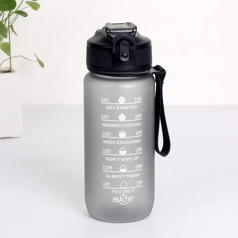 Water Bottle with Time Marker