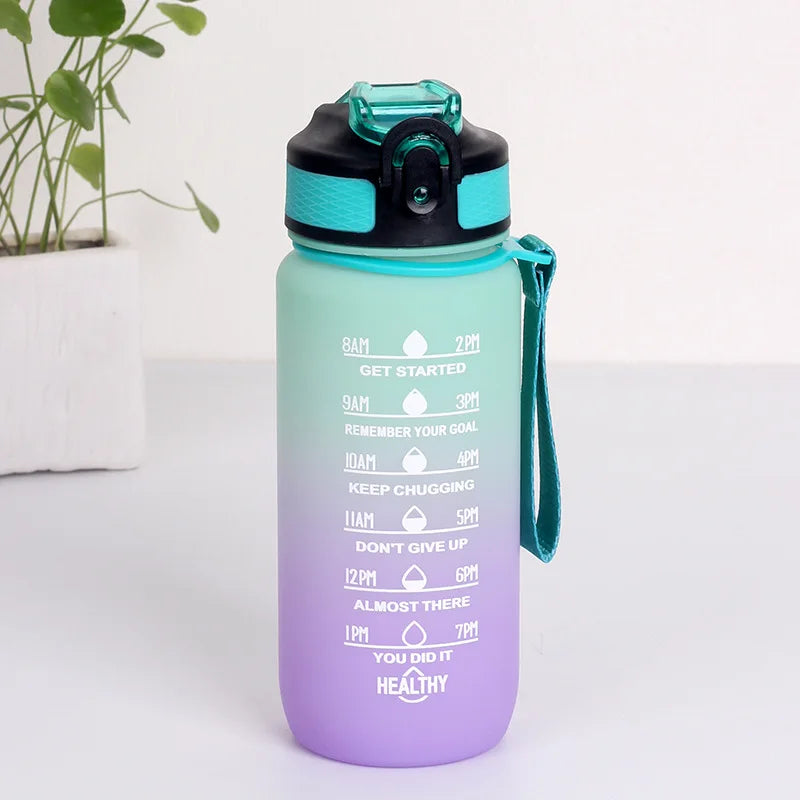 Water Bottle with Time Marker
